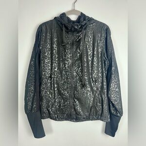 ZYIA Black Leopard Active Jacket